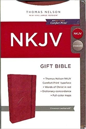 NKJV Gift &amp; Award Cinnamon Imitation Leather