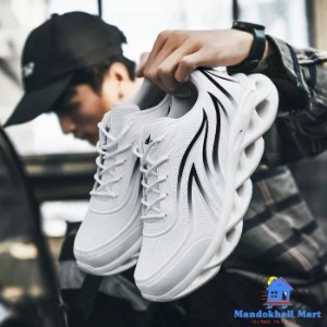 Men's Stylish Luxury High Quality Leather sole joggers